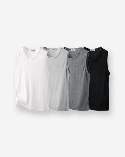 Riveted Sleeveless Top
