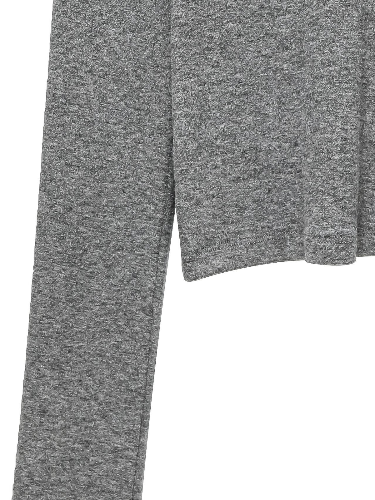 PAPERMOON ペーパームーン ソフトウォームテクスチャークラシックタートルネックTシャツ