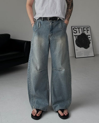 Curve Dart Wide Denim