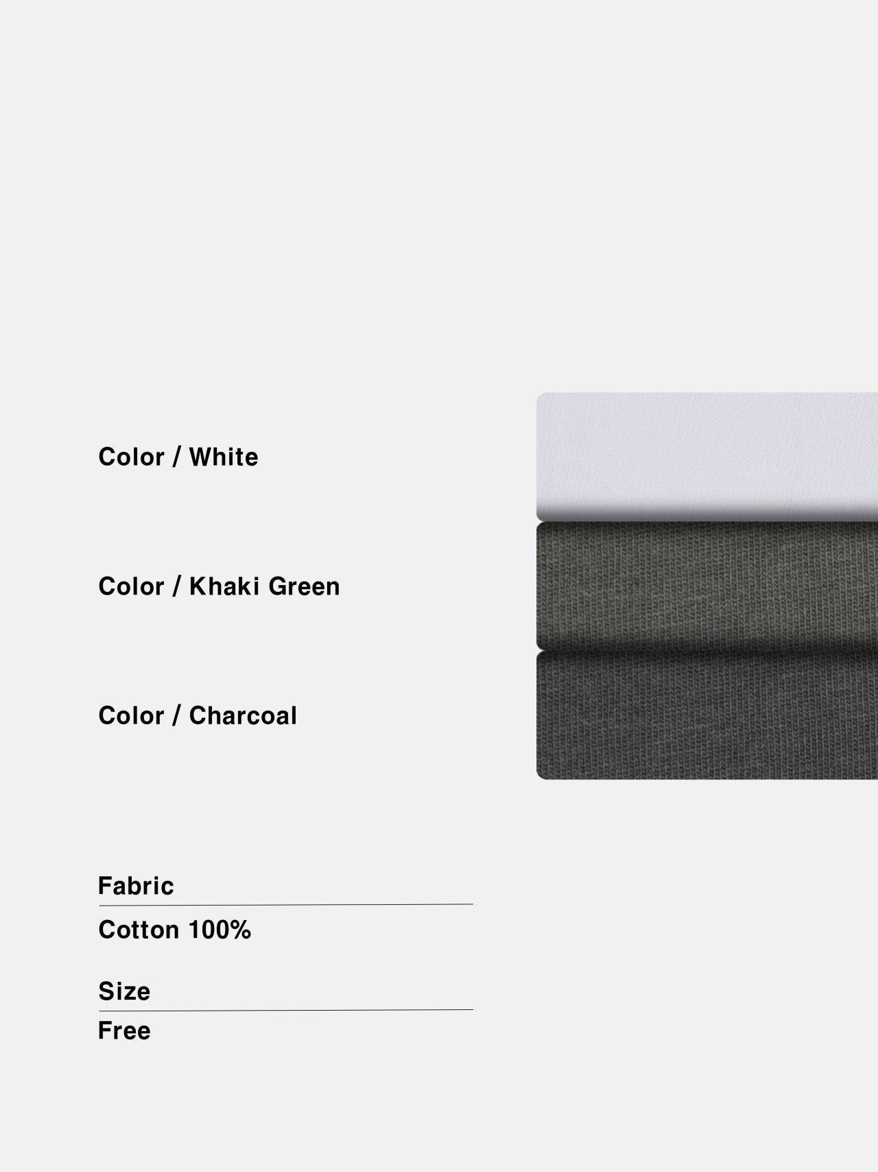 Washed Deep Crop U-Neck Tee