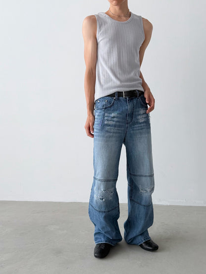 Inner Code Rib Tank Top
