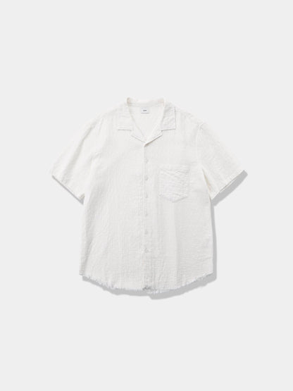 Panda Open Collar Shirt