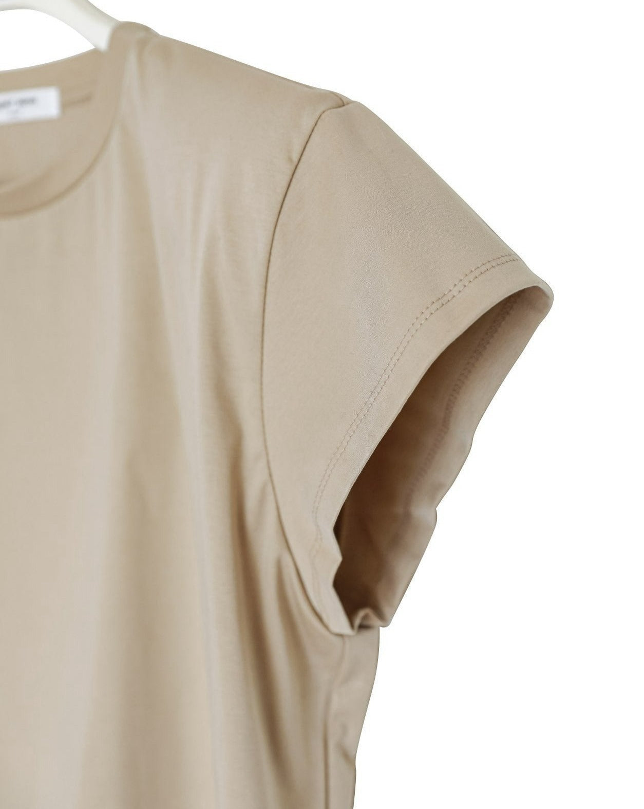 【PAPERMOON 페이퍼 문】SS / Premium Cotton Classic Slim Padded T - Shirt