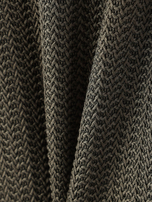 Half Crochet Collar Cardigan
