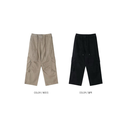 Wide Cargo Pants