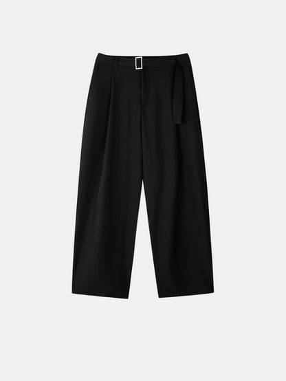 Loop Belted Wide Pants