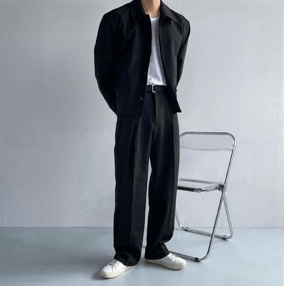 Rich Cropped Jacket Set-Up