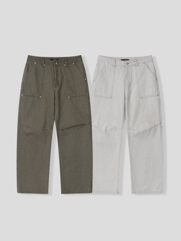 Slow Fatigue Dart Washed Pants