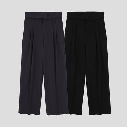 Regle Two-Tuck Wide Slacks