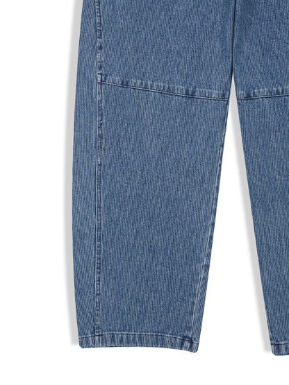 Stripe Denim Curve Pants