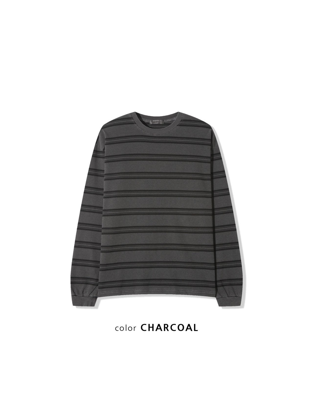 Mini Stripe Pigment Long Sleeve Tee