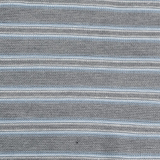 Reverse Stripe Knit Sweater