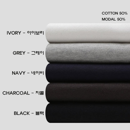 Modal Tension Collar Knit