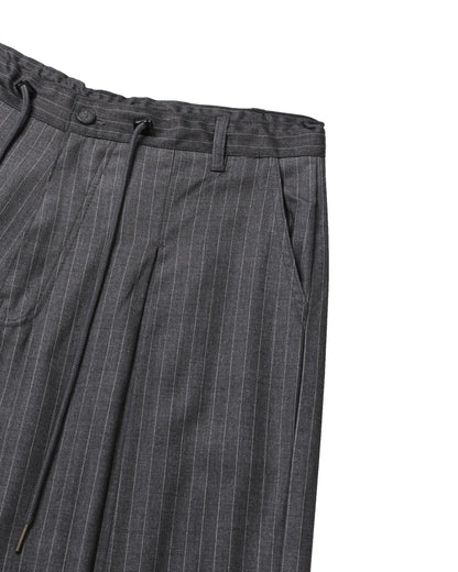 Stripe Pleat Pants