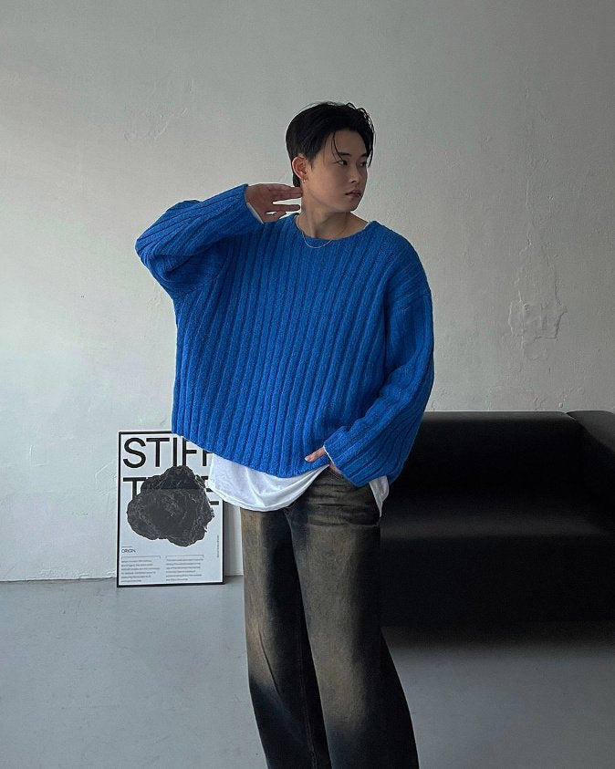 Raven Cropped Rib Knit