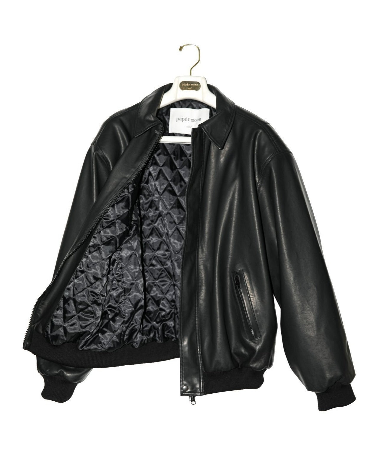 papermoon leather jacket レザージャケット - アウター