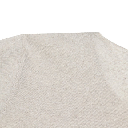 Slick V-Neck Linen Knit