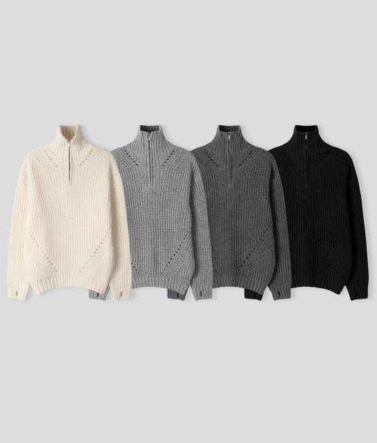 Sumholl Halfzip Knit