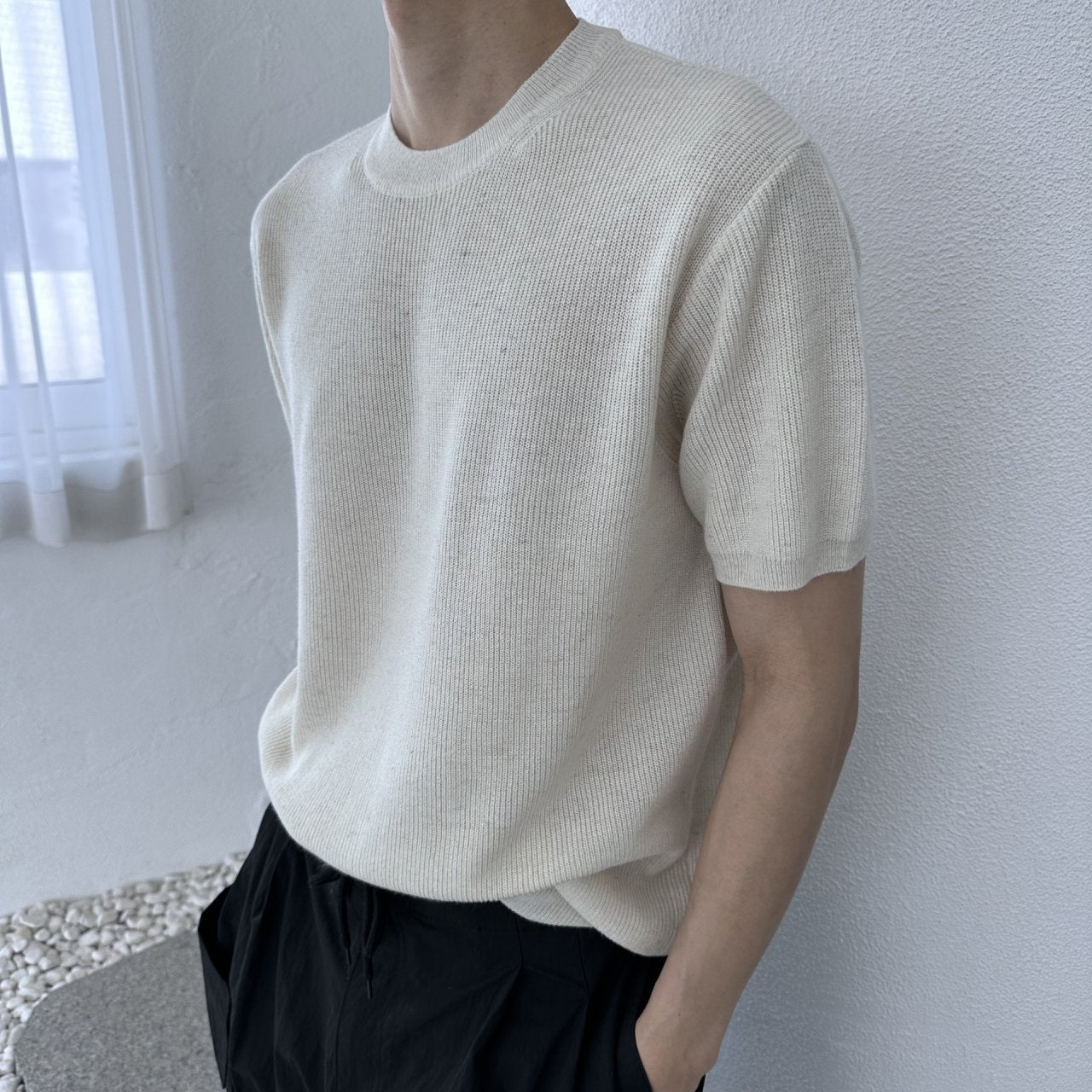 Linen Merino Hacci Knit
