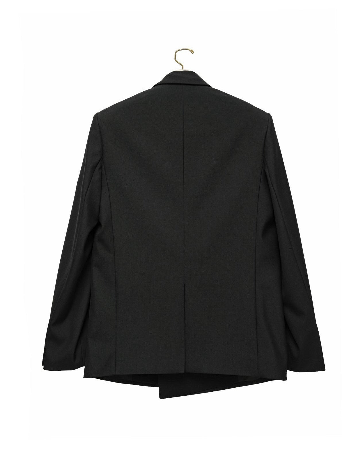 【PAPERMOON 페이퍼 문】SS / Bi - Color Stitch Point Peaked Lapel Tuxedo Blazer