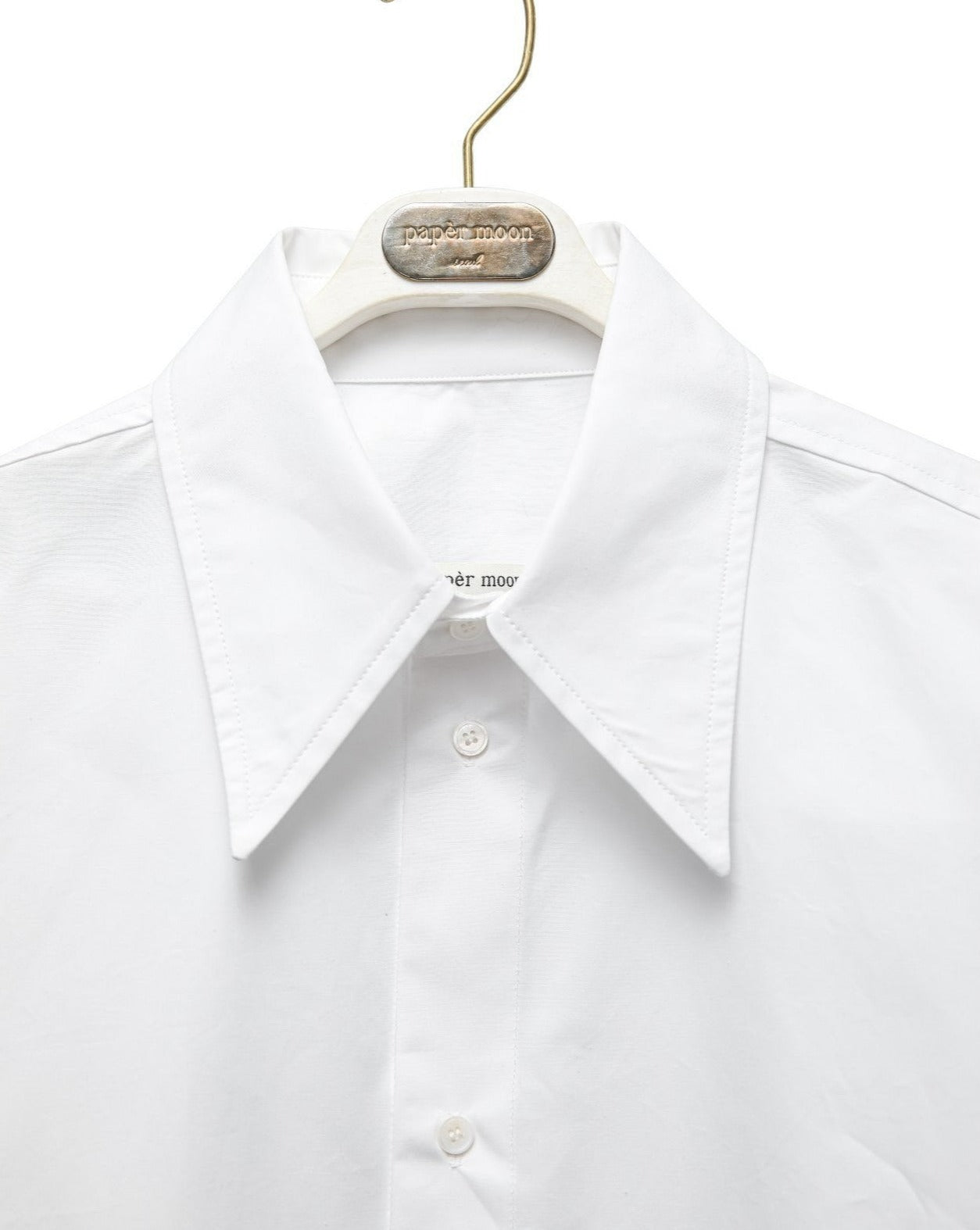 【PAPERMOON 페이퍼 문】SS / Bodysuit Detail Button Down Shirt