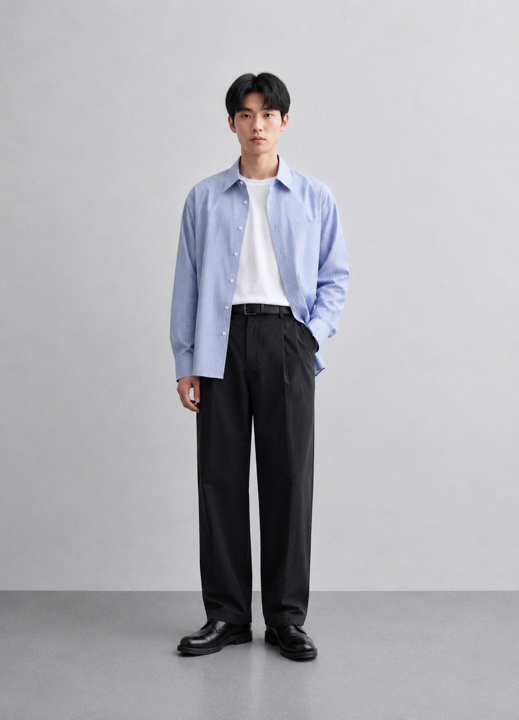 Or One-Tuck Chino Pants