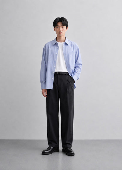 Or One-Tuck Chino Pants