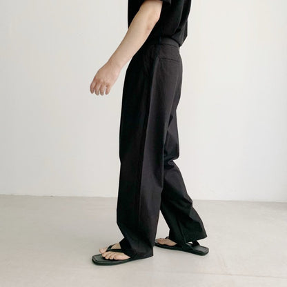 Dino Cotton Belted Pants