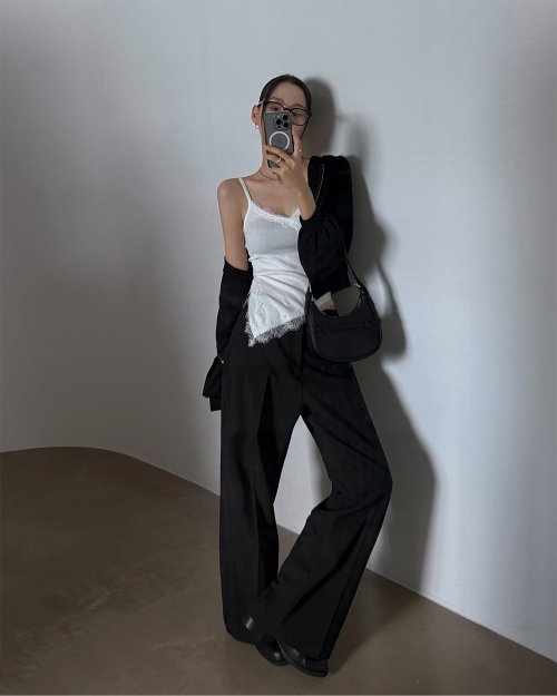 Drew Flare Stripe Slacks