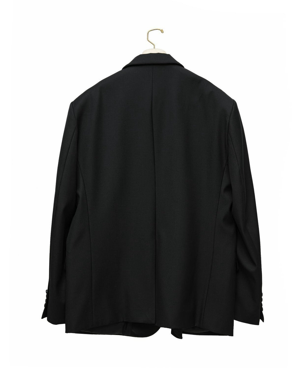 【PAPERMOON 페이퍼 문】SS / Oversized Silky Lapel Single Tuxedo Blazer