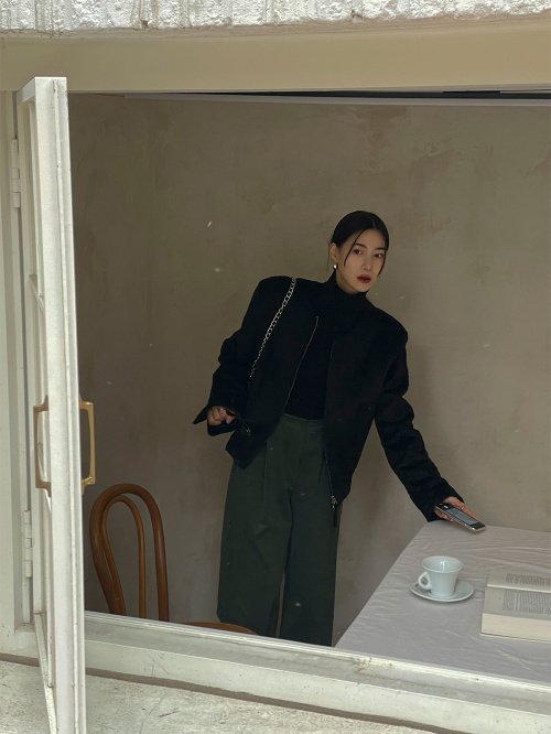 Platter Hair Blouson