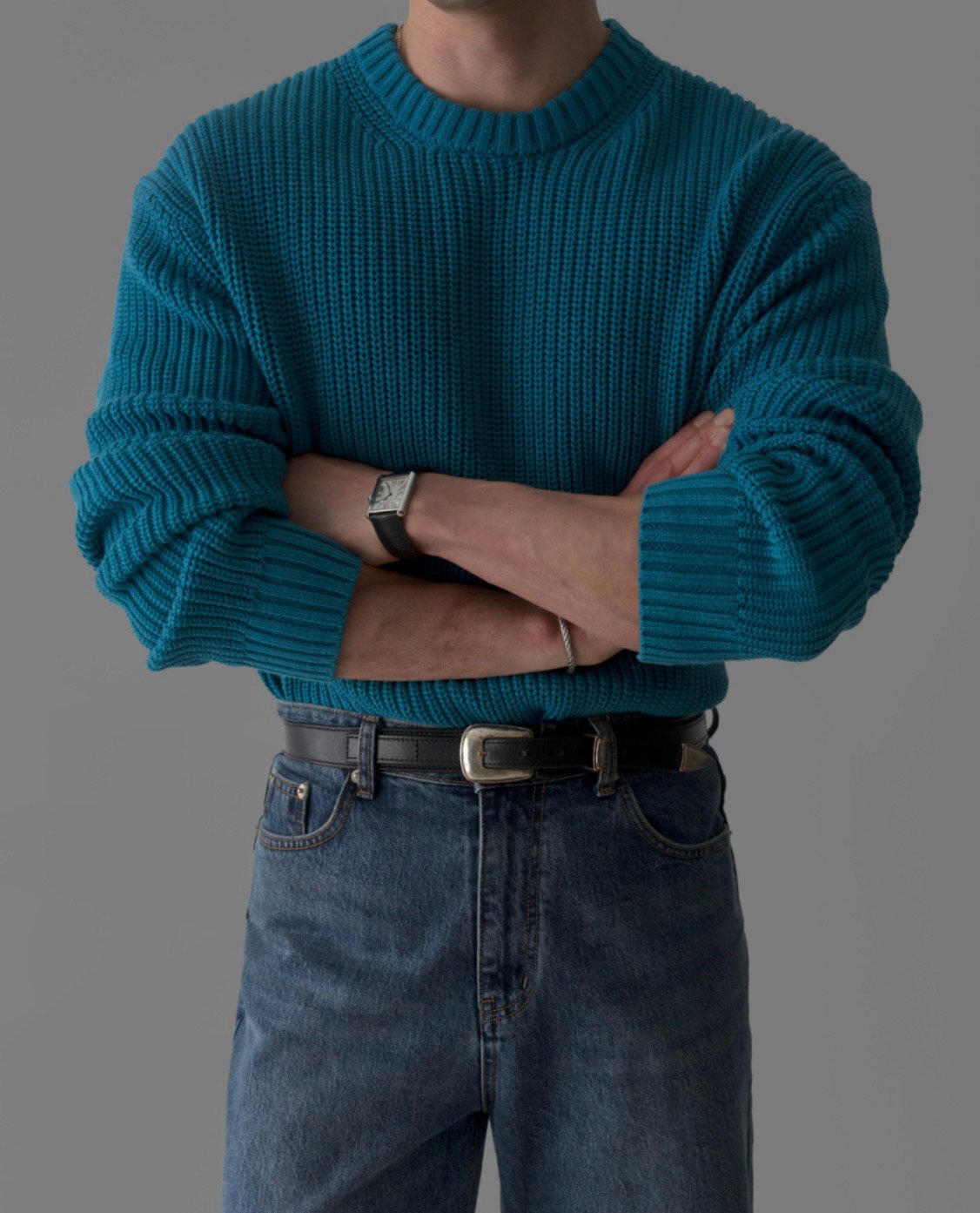 Chrome Hacci Cotton Knit