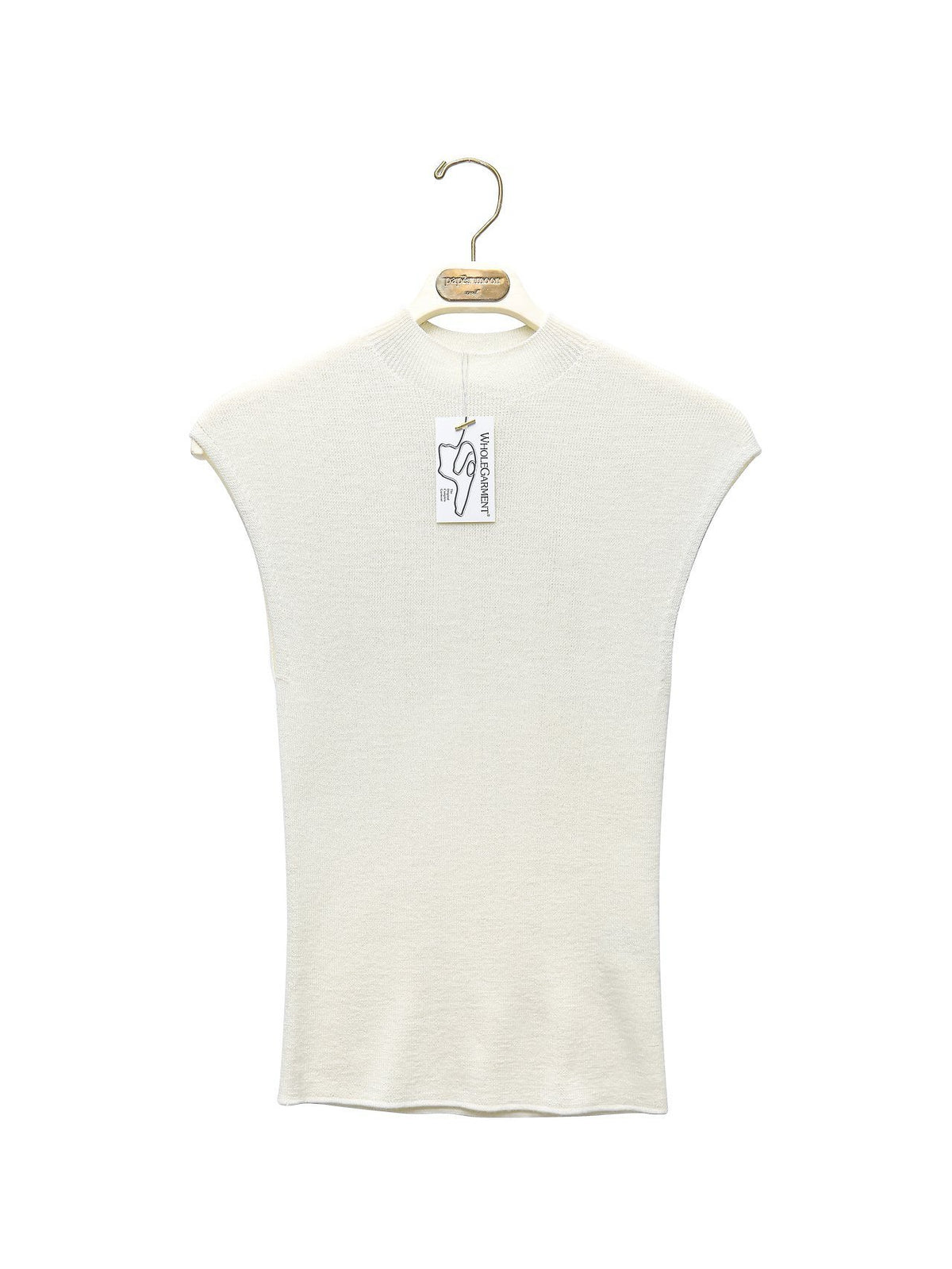 PAPERMOON ペーパームーン クラシックホールガーメントスリーブレスニット