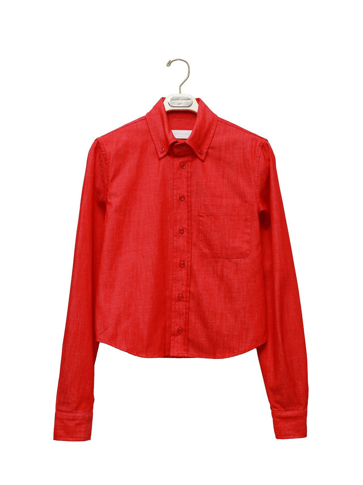 PAPERMOON Classic Slim Fit Denim Shirt