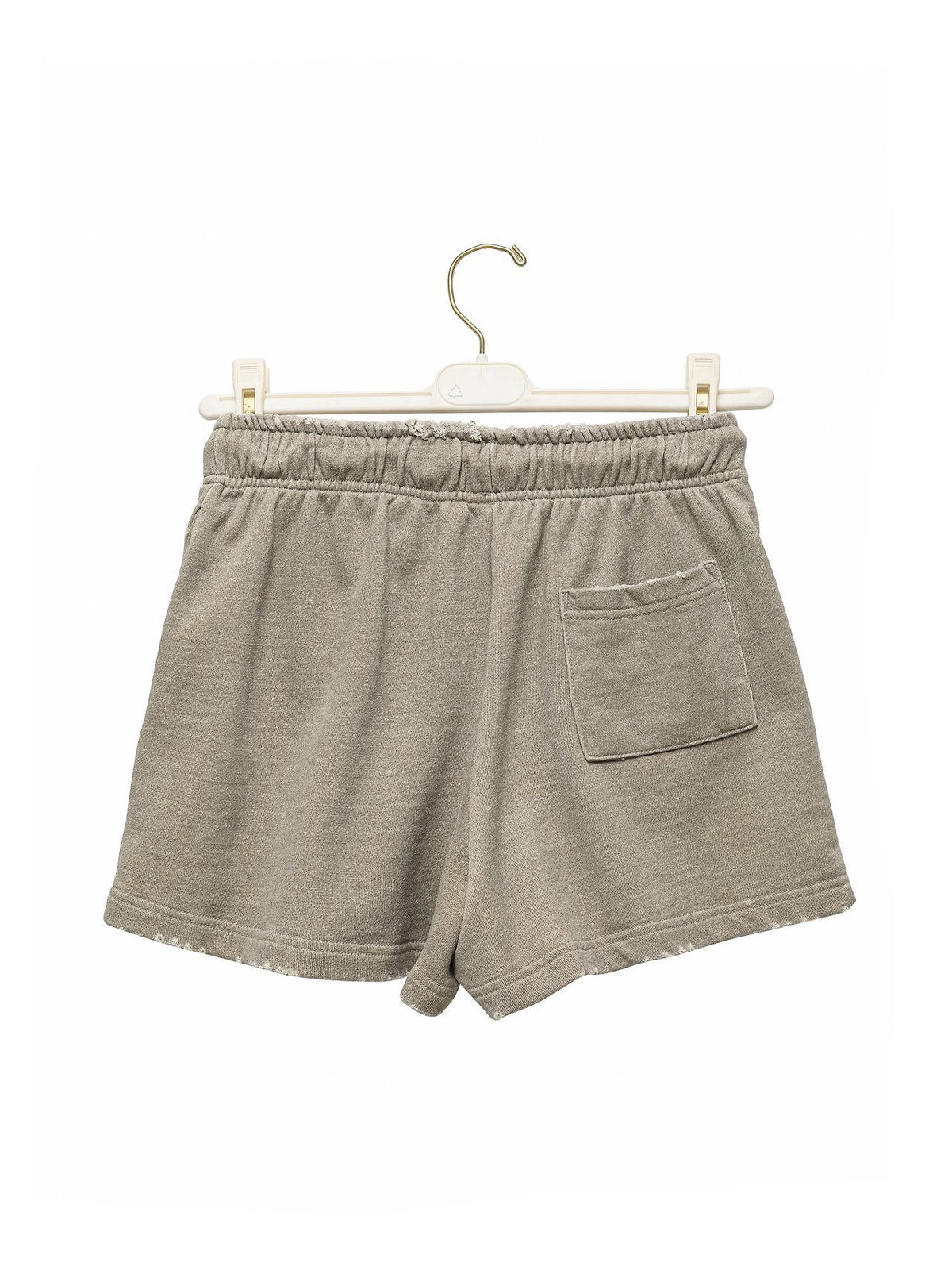 PAPERMOON Pigment Cotton Cutted Detail Sweat Shorts