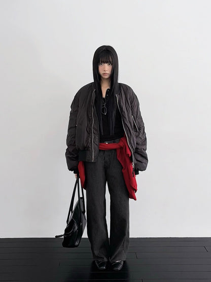 Cropped City MA-1 Jacket