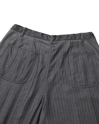 Stripe Pleat Pants