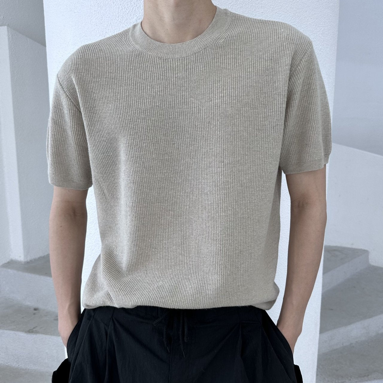 Linen Merino Hacci Knit