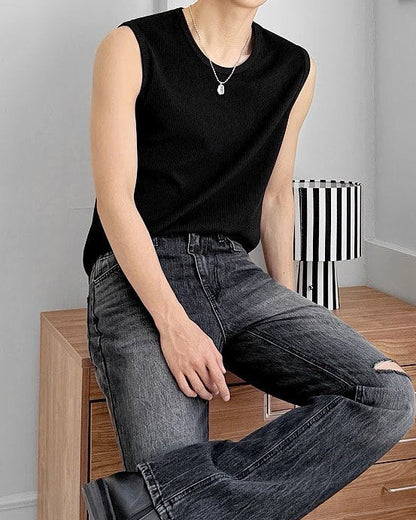 Slim Rib Sleeveless