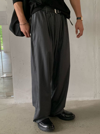 Bell Stripe Banding Pants