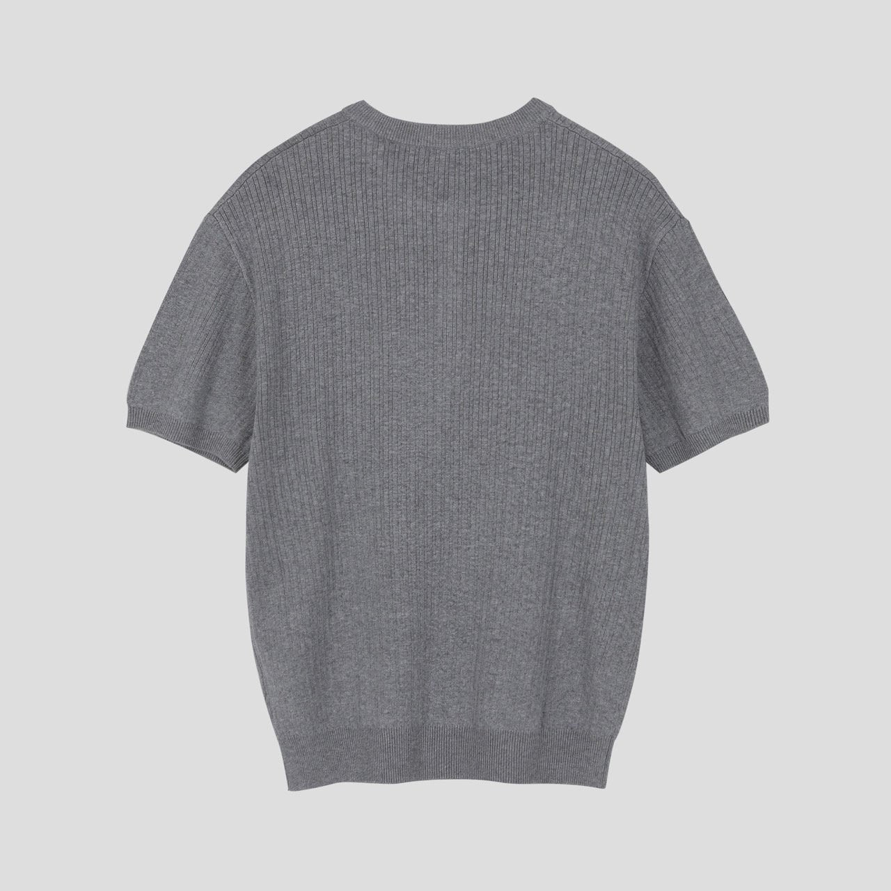 Vertical Henley Knit