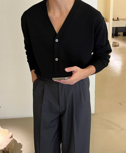 Soft Touch Deep V Cardigan