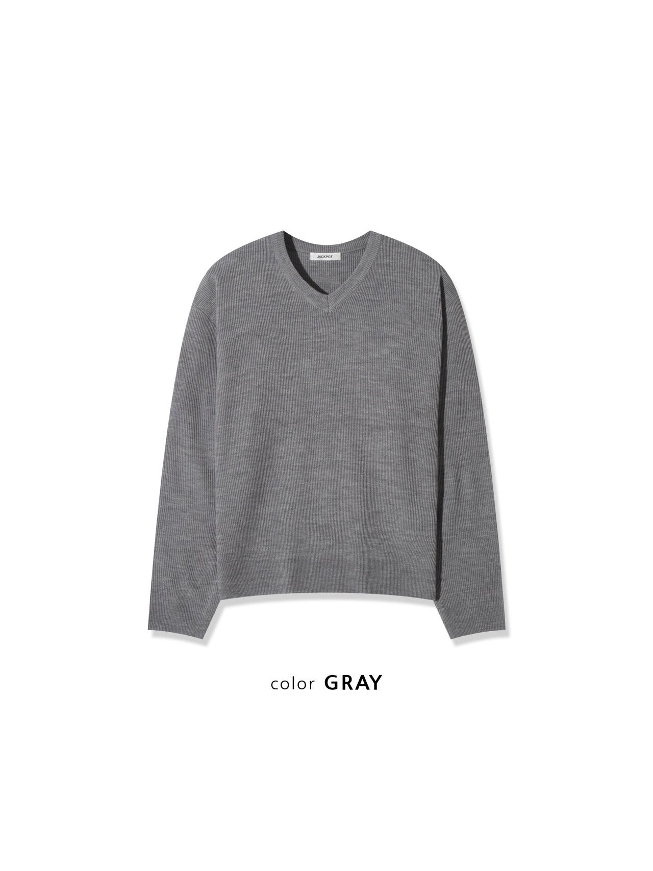 Gram Vneck Knit
