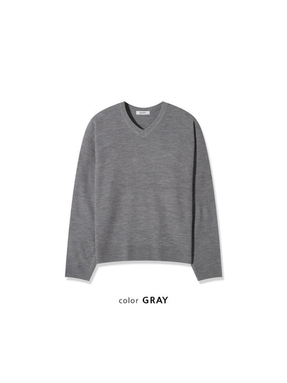 Gram V-neck Knit