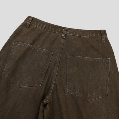 Puckered Wide Pants
