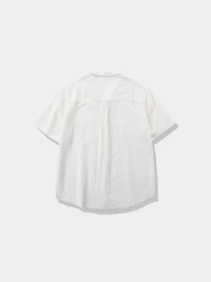 Panda Open Collar Shirt