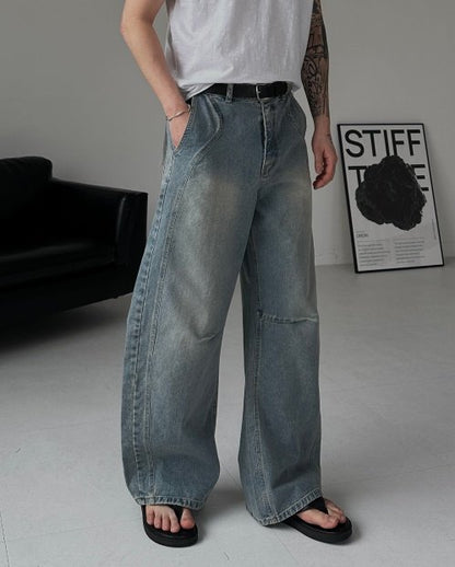Curve Dart Wide Denim