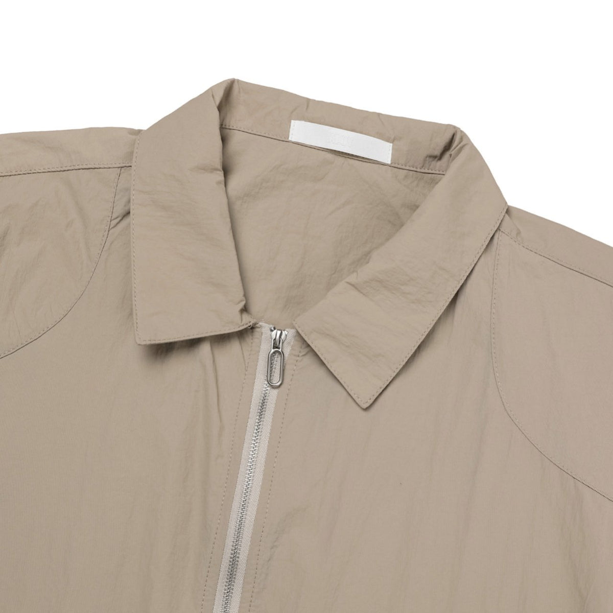 Short Sleeve Zip Blouson