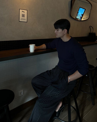 Macle Rib Wool Knit