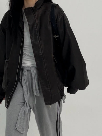 Glow Leather Jacket